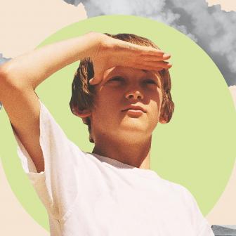 Illustration of child and exhaust
